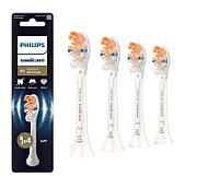 Rezerve PHILIPS Sonicare A3 Premium All in One HX9094/87, Pachet de 4 capete de periere standard, Sincronizarea modurilor BrushSync,  Alb, L x A x I (mm) 25.7x60x230.5_1