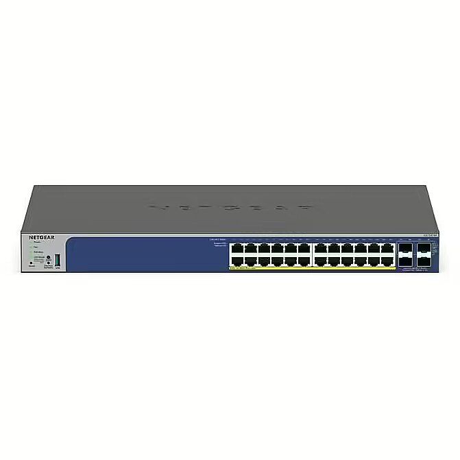 Netgear 24Port Switch 10/100/1000 GS728TX 4xSFP+_1