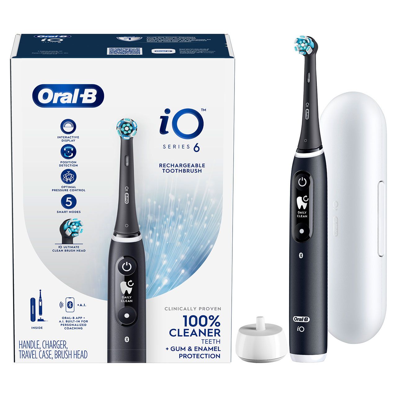 Oral-B iO Series 6 Adult Rotating toothbrush Black_4
