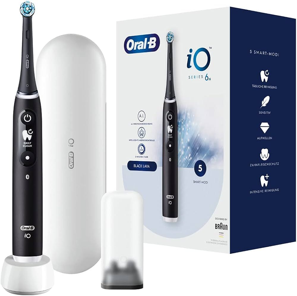 Oral-B iO Series 6 Adult Rotating toothbrush Black_6