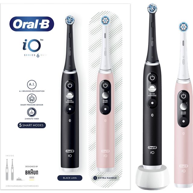 Oral-B iO Series 6 Pink Sand - toothbrush_4