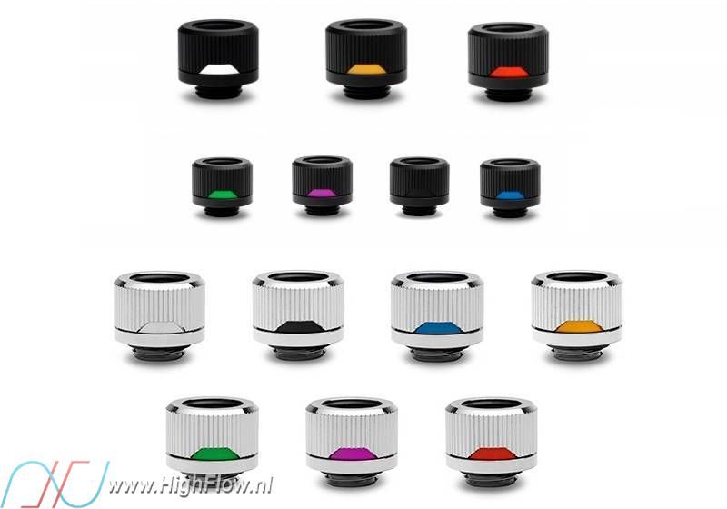 EK Water Blocks EK-Quantum Torque Color Ring 10-Pack STC 10/16 Torque fixing ring 1/4  10 pc(s)_4