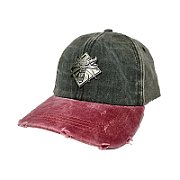 Cap Good Loot The Witcher 3 Vintage Baseball Hat Black  Burgundy_2