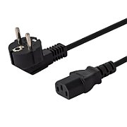 SAVIO CL-146 Power cable Schuko IEC C13  3 m  Black_1