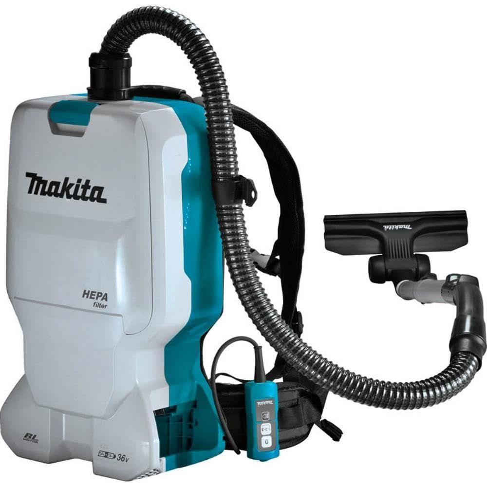 Backpack vacuum cleaner MAKITA 2x18V DVC660Z 6L_4