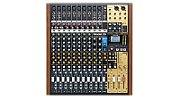 Tascam MODEL 16 audio mixer 16 channels 20 - 30000 Hz Black  Gold  Wood_2