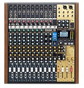 Tascam MODEL 16 audio mixer 16 channels 20 - 30000 Hz Black  Gold  Wood_3