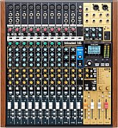 Tascam MODEL 16 audio mixer 16 channels 20 - 30000 Hz Black  Gold  Wood_4