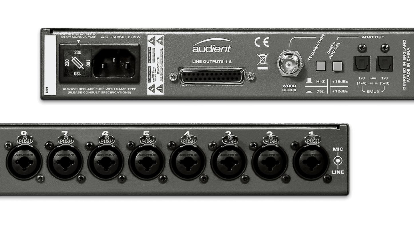 Audient ASP880 - 8-channel Microphone Preamp_4