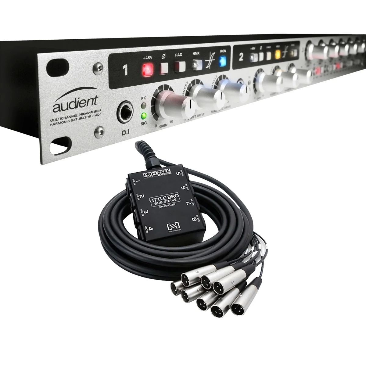 Audient ASP800 - 8-channel Microphone Preamp_6