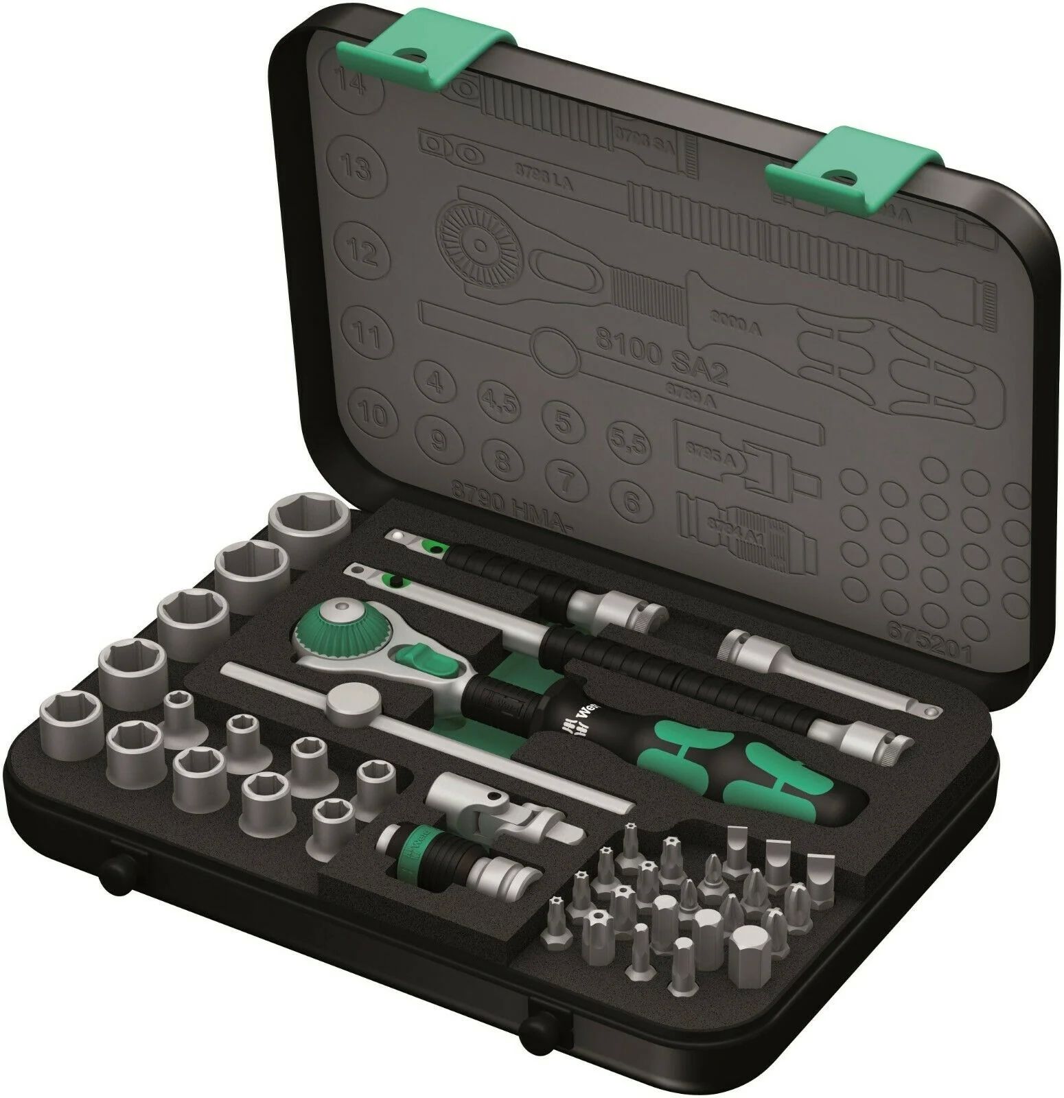 Wera 05003533001 socket wrench Socket wrench set 42 pc(s)_1