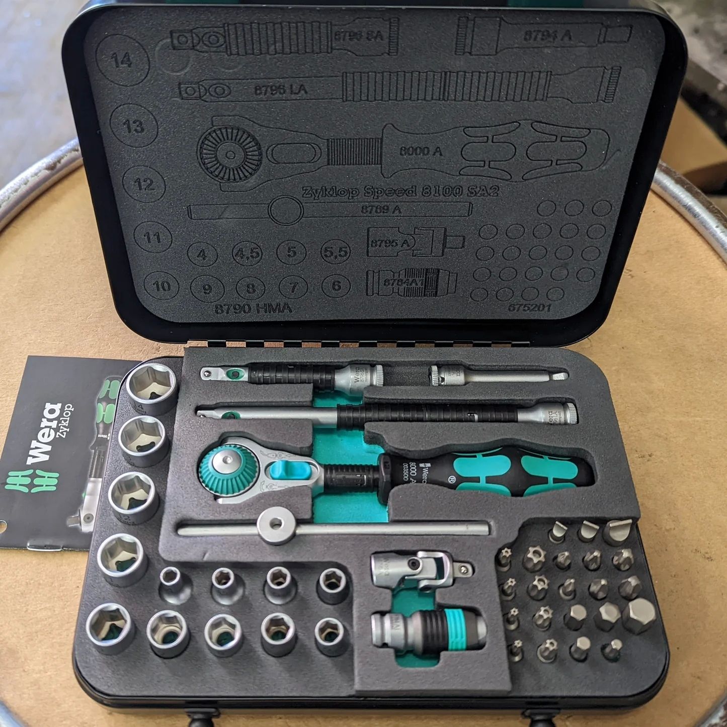 Wera 05003533001 socket wrench Socket wrench set 42 pc(s)_3