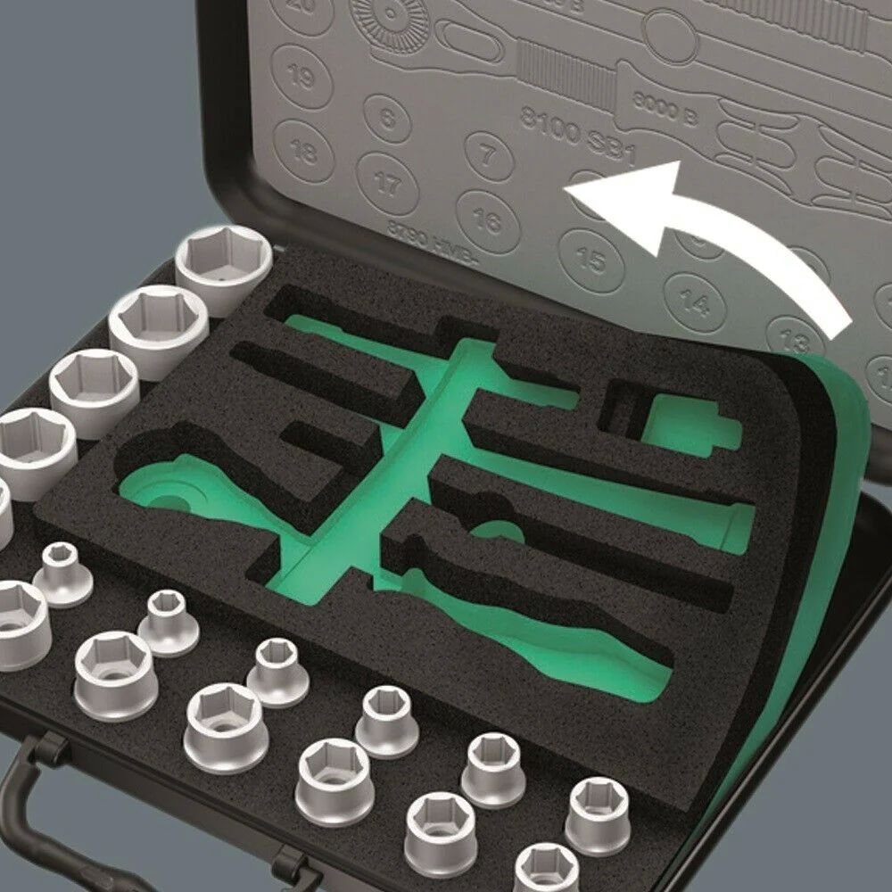 Wera 05003533001 socket wrench Socket wrench set 42 pc(s)_5