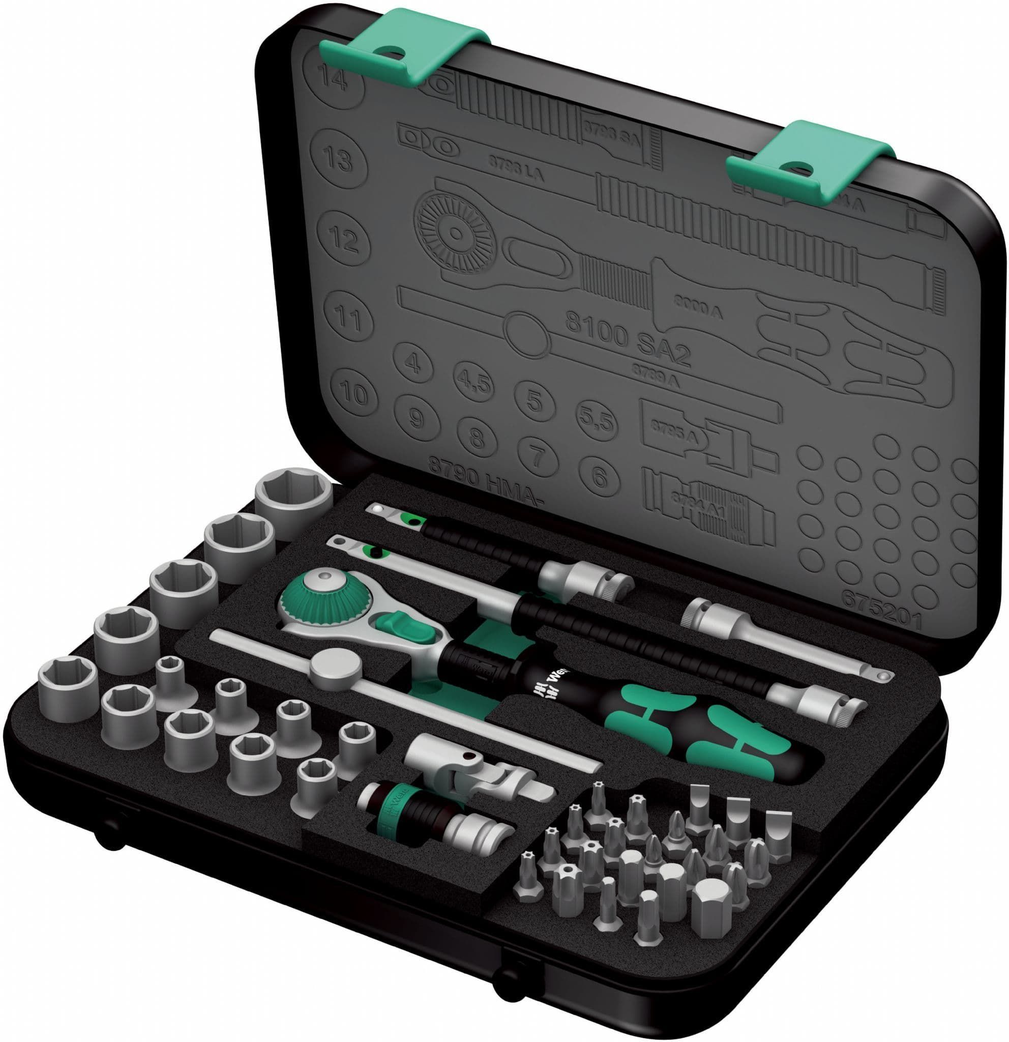 Wera 05003533001 socket wrench Socket wrench set 42 pc(s)_6