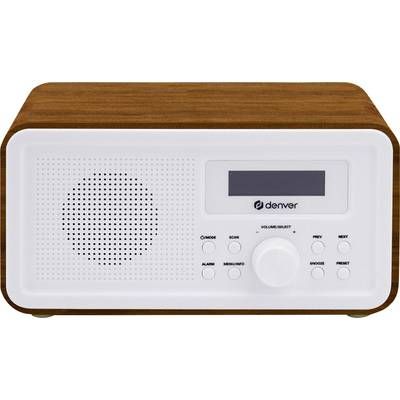 DAB+/FM Radio Denver DAB-30DW dark wood_1