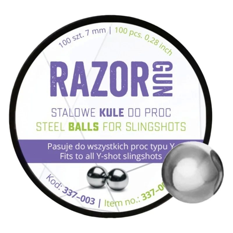 RazorGun 7 mm slingshot balls 100 pcs. (337-003)_2