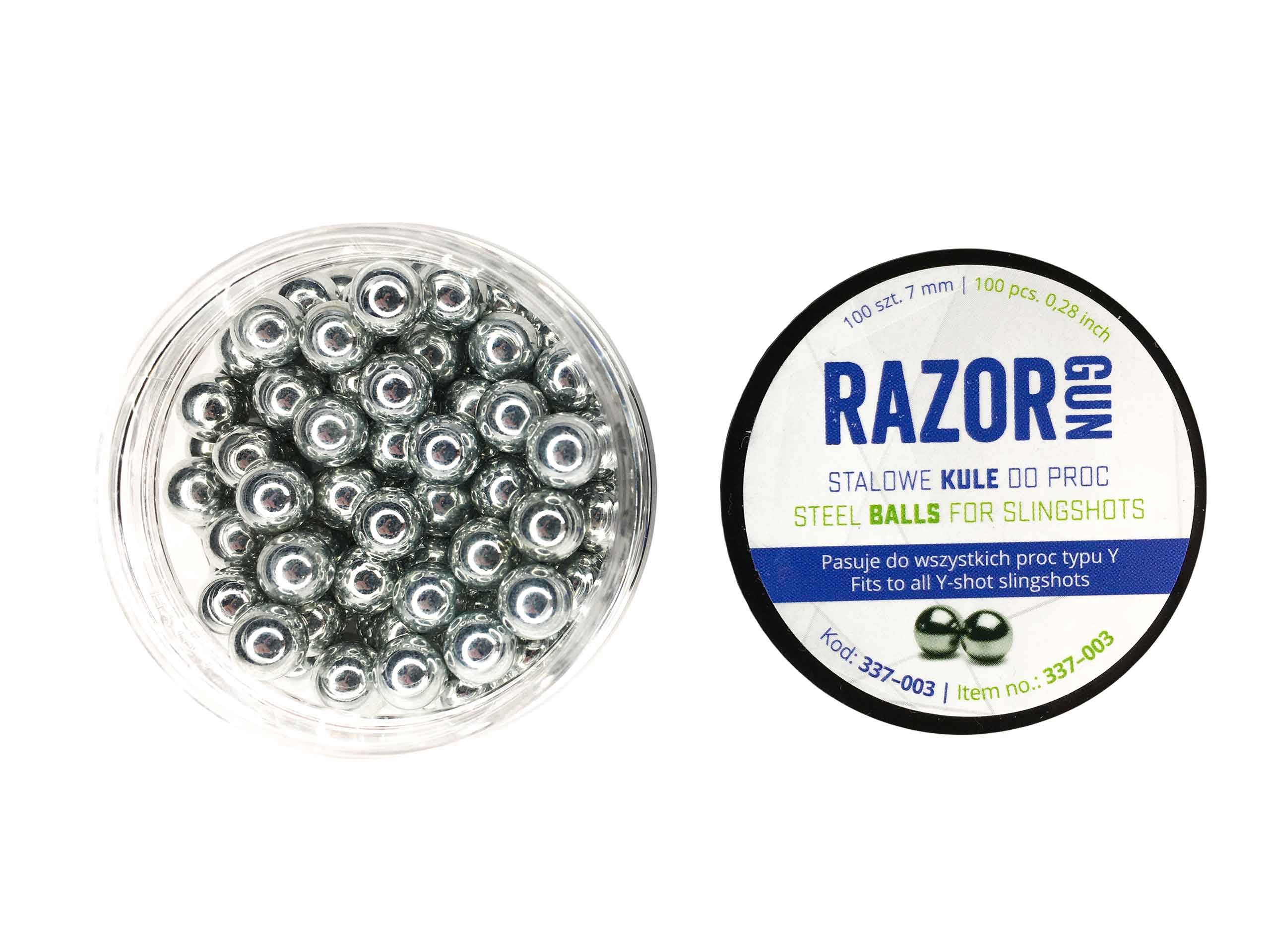RazorGun 7 mm slingshot balls 100 pcs. (337-003)_3