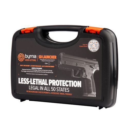 Pistol for rubber and pepper bullets BYRNA SD BLACK cal.68 CO2 8 g Black (SK68300-BLK)_3