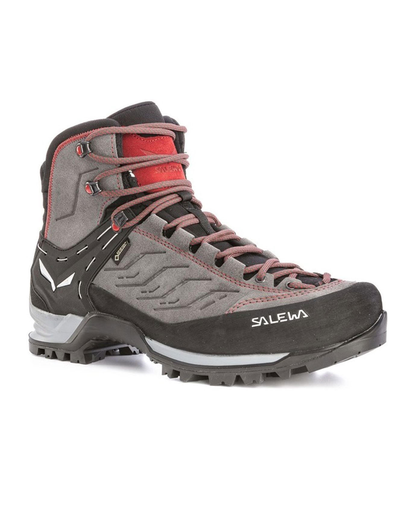 Salewa MTN Trainer Mid GTX Male Adult Charcoal  Grey  Red_3