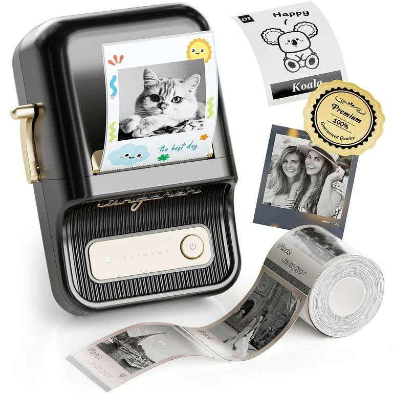 Niimbot B21S Label Printer Black_4