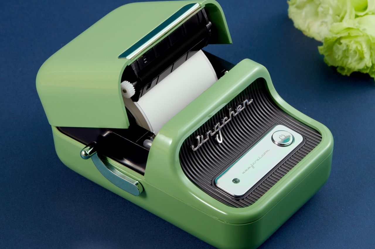 Niimbot B21S Label Printer Green_2