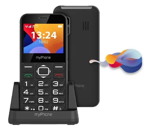 myPhone Halo Easy 4.32 cm (1.7 ) 70 g Grey  Red Entry-level phone_4