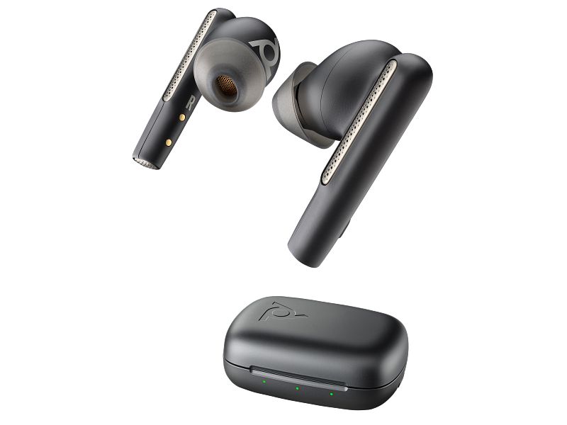 Poly Voyager Free 60 UC Black Earbuds +BT700 USB-C Adapter +Basic Charge Case_2