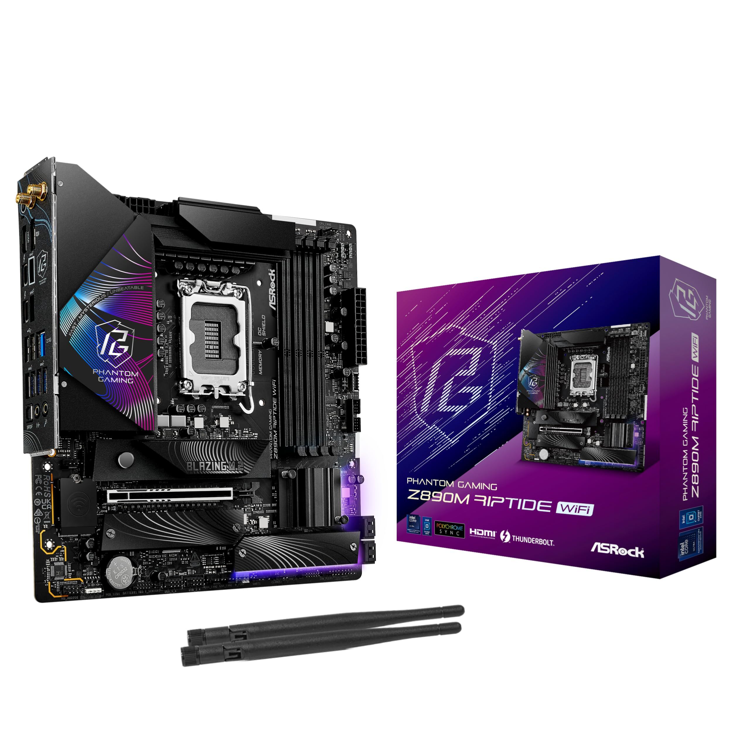 ASRock Z890M Riptide WiFi Motherboard_1