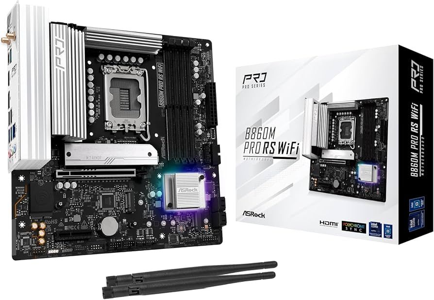 Asrock B860M Pro RS Intel B860 LGA 1851 (Socket V1) micro ATX_2