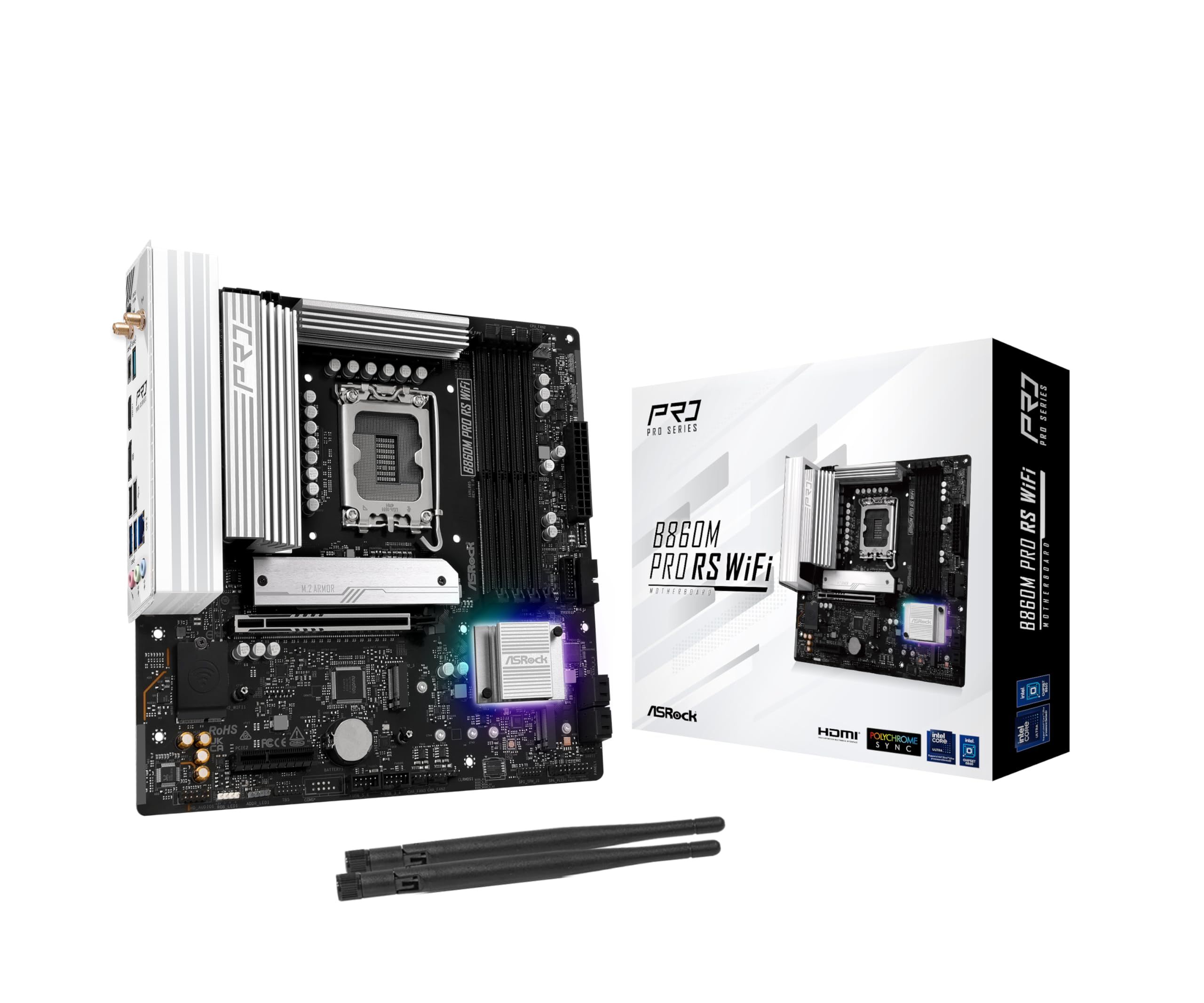 ASRock B860M Pro RS WiFi Motherboard_1