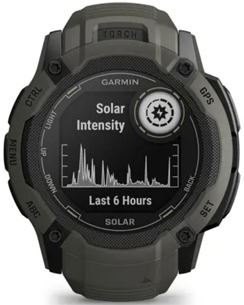 Garmin Instinct 2X Solar 2.79 cm (1.1 ) MIP 50 mm Digital 176 x 176 pixels Touchscreen Graphite GPS (satellite)_4