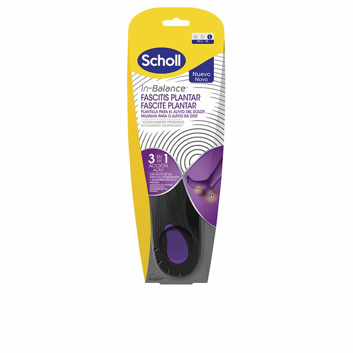 Scholl Heaven Unisex Adult Black_1