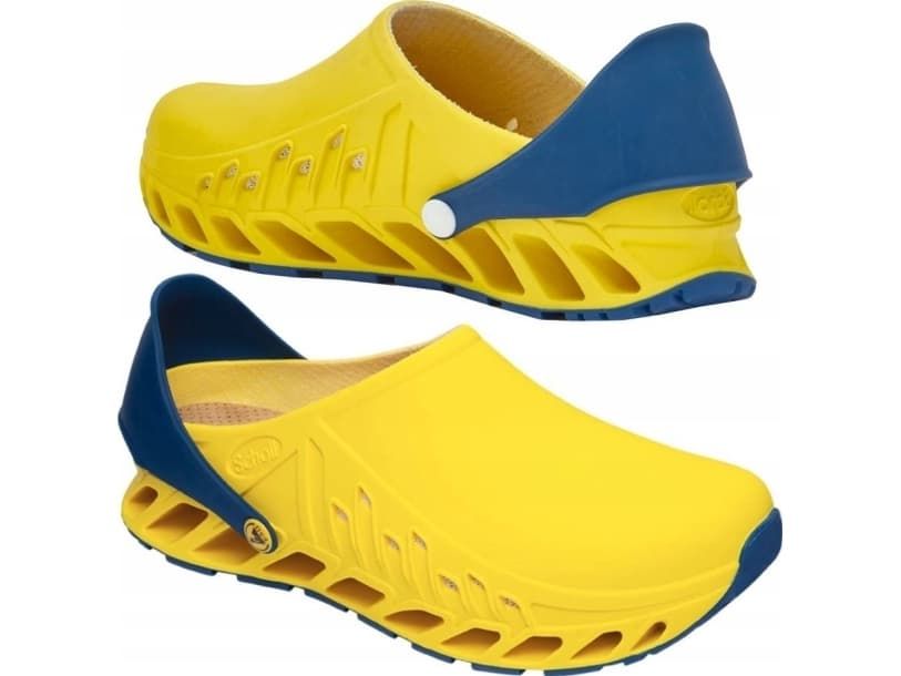 Scholl Evoflex  - unisex clogs yellow  size 38_1