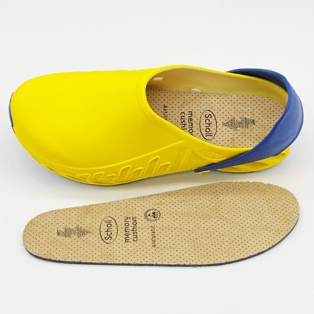 Scholl Evoflex  - unisex clogs yellow  size 38_2
