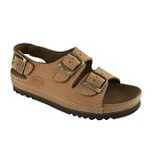 Scholl Air Bag Back Strap Comfortable Sandals Brown 35_1