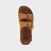 Scholl Air Bag Back Strap Comfortable Sandals Brown 35_4