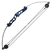 Poe Lang EK Firestar 25 LBS Carbon Blue Compound Bow_1