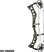 Poe Lang EK Firestar 25 LBS Carbon Blue Compound Bow_2
