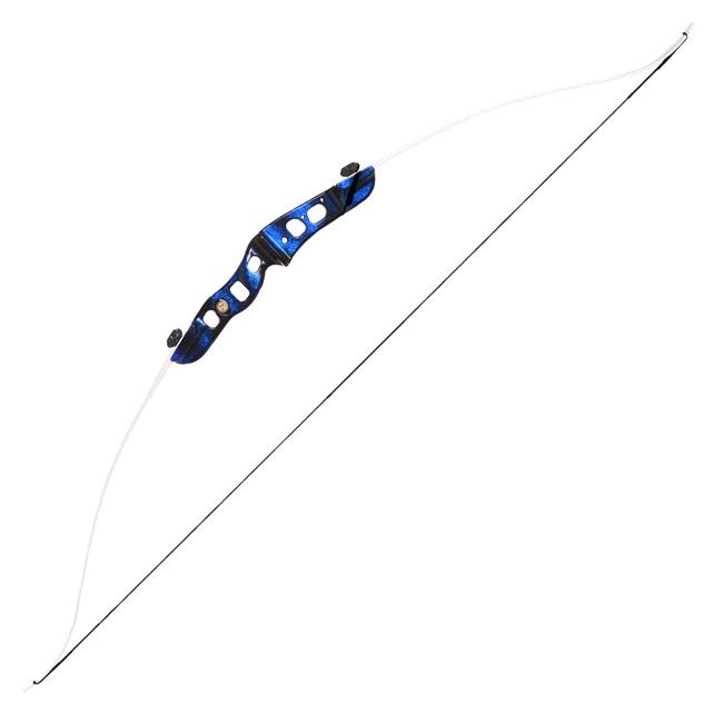 Poe Lang EK Firestar 25 LBS Carbon Blue Compound Bow_3