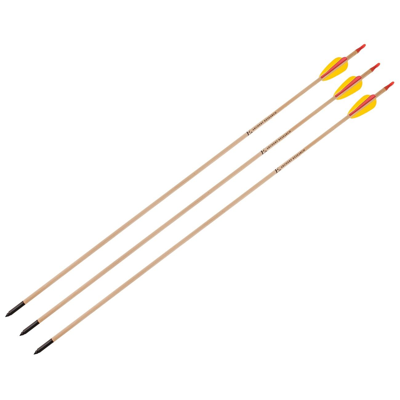 Poe Lang Target Wooden 30  D-027A-B1 Wooden arrows 5 pcs_2