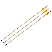 Poe Lang Target Wooden 30  D-027A-B1 Wooden arrows 5 pcs_2