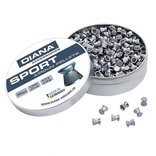 Shotgun shells 4.5 mm Diana Sport 500 pcs._2