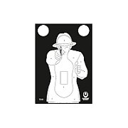 TS-9 silhouette shooting targets  Frenchman - set of 50_1