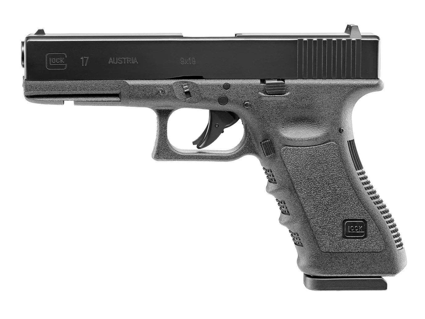 GLOCK 17 4.5 BB/Diabolo 4x8-shot air pistol. BlowBack CO2_1