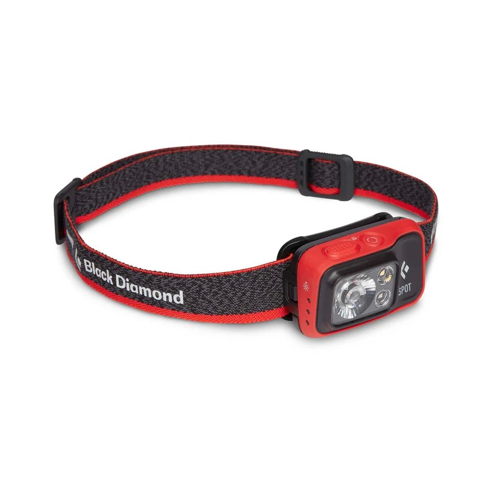 Black Diamond Spot 400 Black  Red Headband flashlight LED_1