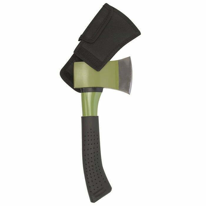 Mil-Tec Axe with cover Olive_2