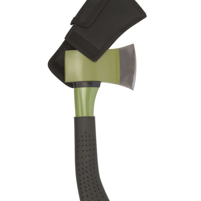 Mil-Tec Axe with cover Olive_4
