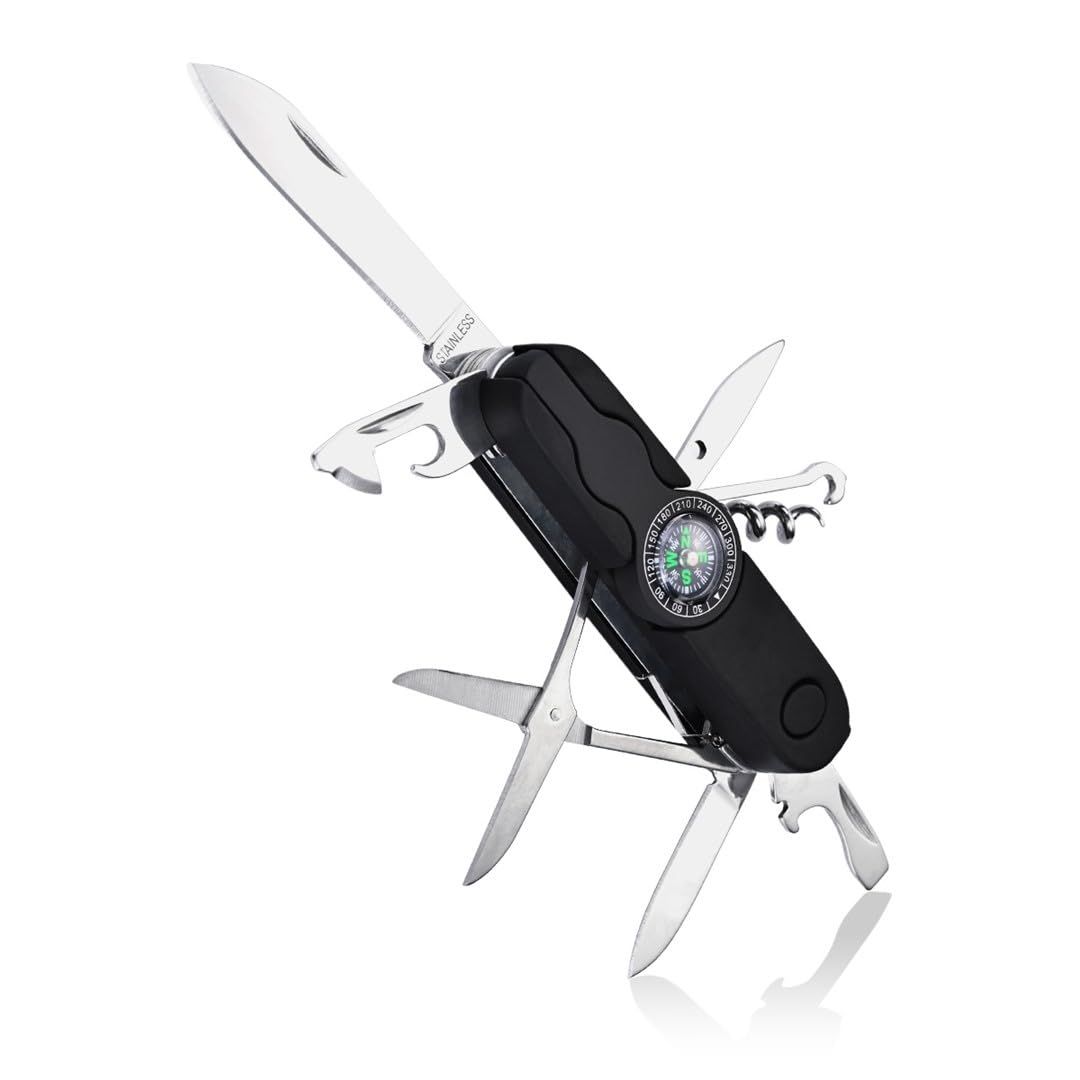 Pocket knife AZYMUT Izeron - 13 tools + belt pouch (HK20017-8BL)_1