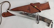 Cinema Classic Rambo I Large knife with leather scabbard CC-H1 360 mm Black_2