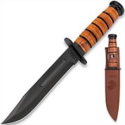 Cinema Classic Rambo I Large knife with leather scabbard CC-H1 360 mm Black_8